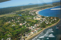 aerial view of Cabarete beach