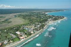 aerial view of Vecinos Beach and area aerial view of Vecinos Beach and area