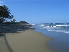 Endless sand beaches of Vecinos